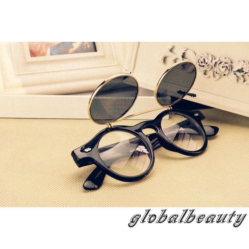 Kính mát 2 trong 1 phong cách cổ điển cho nam và nữ