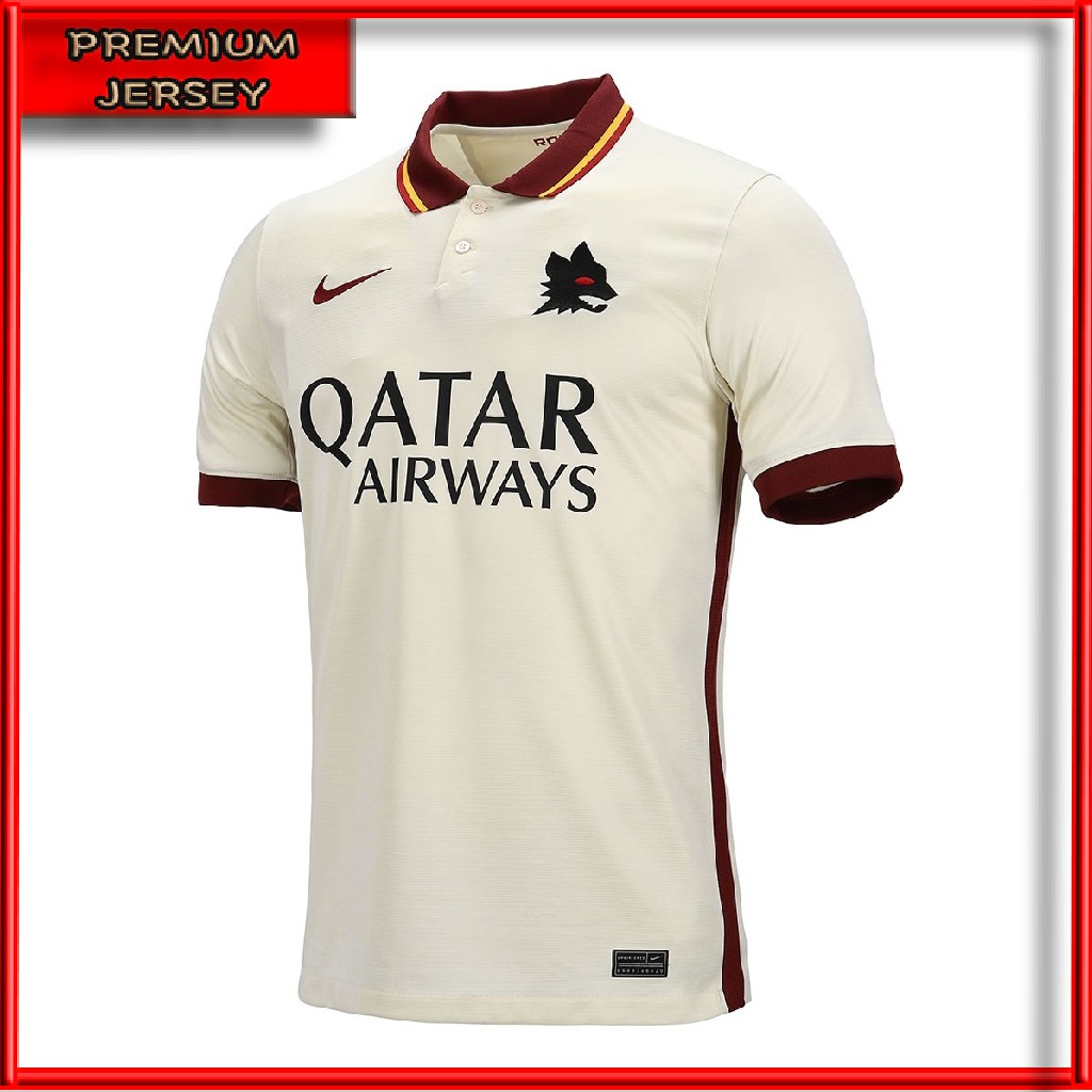 Áo Bóng Đá As Roma Away 2020 / 2021 Chính Hãng Chất Lượng Cao 2021