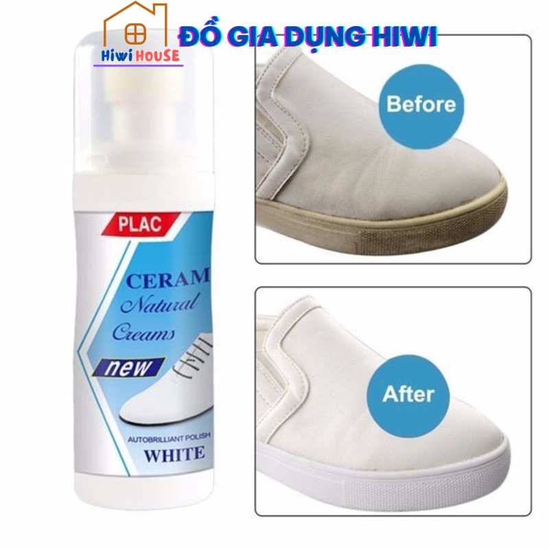 Chai tẩy trắng giày - lọ tẩy ố giày dép - nước tẩy trắng giày dép túi xách (PLAC01)