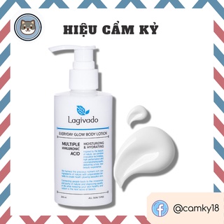 Kem body dưỡng trắng Hàn Quốc Lagivado cấp ẩm, phục hồi dưỡng da toàn thân Everyday Glow BODY LOTION 200ml
