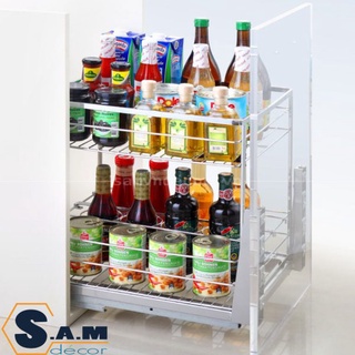 Kệ gia vị nan dẹt inox 304