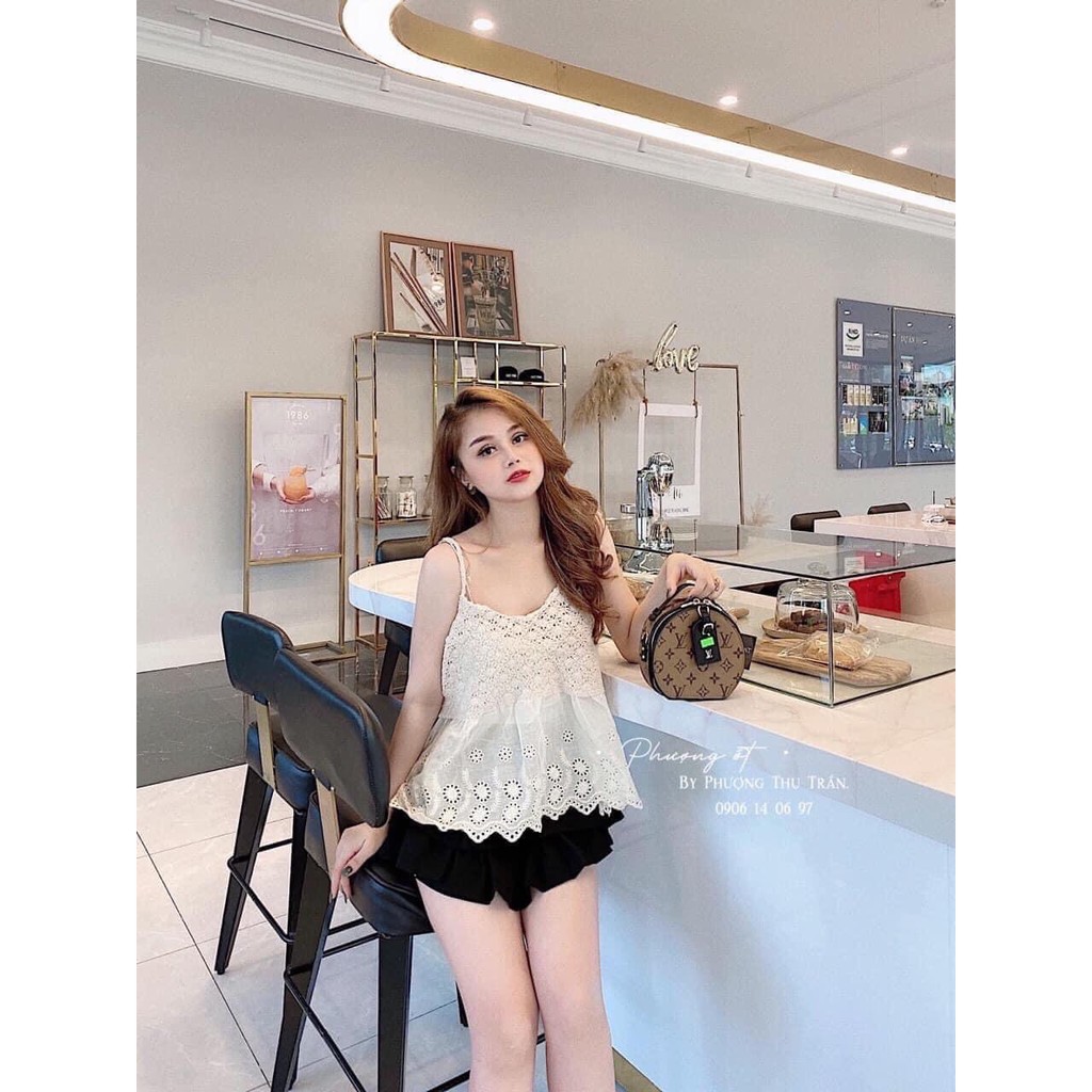 Áo 2 Dây Babyydoll Siêu Xin_Xưởng May Quang Anh