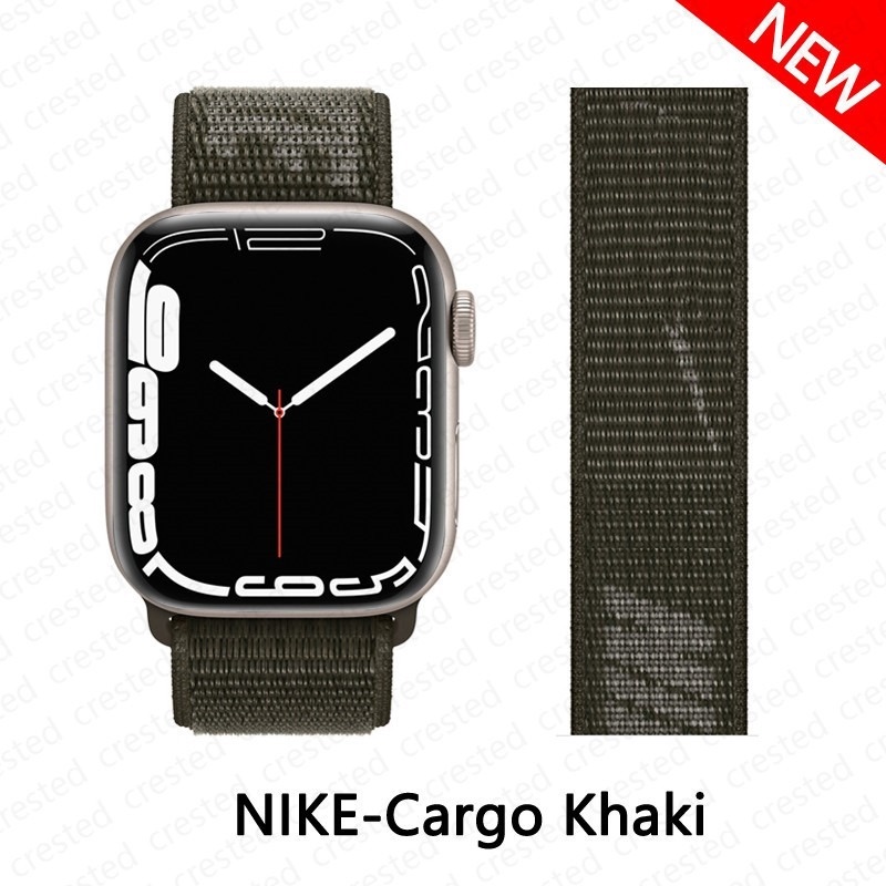Dây đeo nylon cho đồng hồ Apple watch 44mm 40mm 42mm 38mm 41mm 45mm 41 45 iWatch 7 3 4 5 se 6