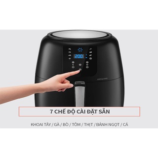 [Oder] - Nồi Chiên Không Dầu Lock&Lock EJF296BLK