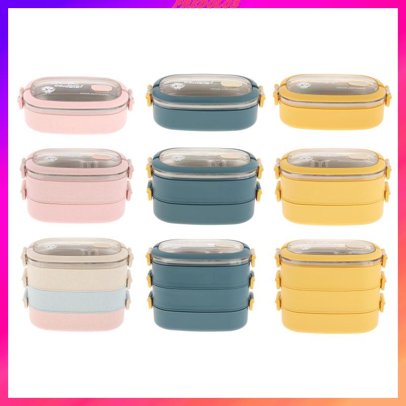 Bento Box Leakproof BPA Free Stainless Steel Thermal Lunch Box Picnic Travel