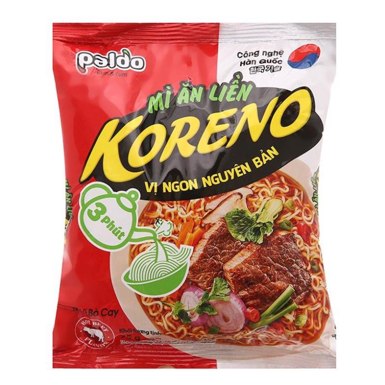 [HCM] Mì Cay Ăn Liền Koreno Hàn Quốc