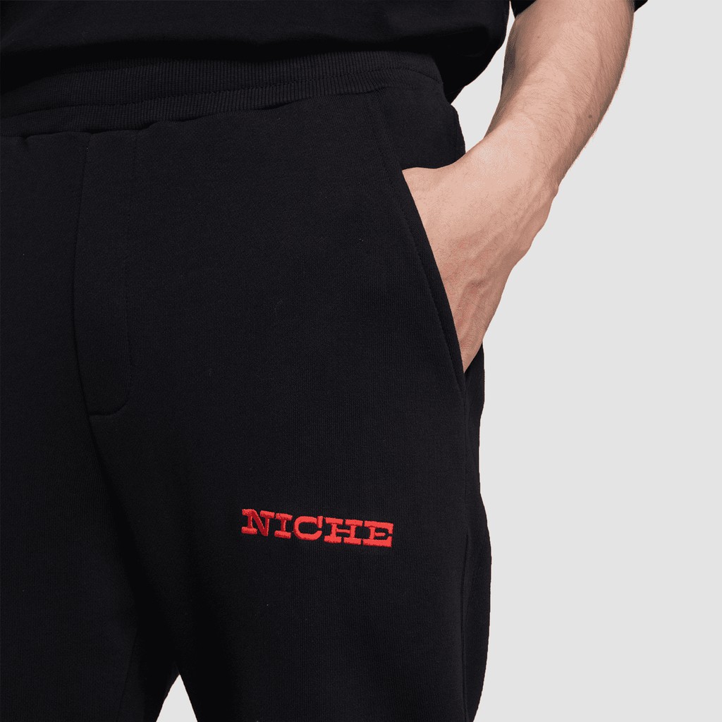 Quần jogger logo Unisex Niche Cotton Classic Jogger nhiều màu