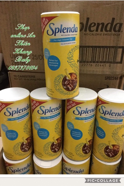 Đường Splenda đóng hộp 454gr