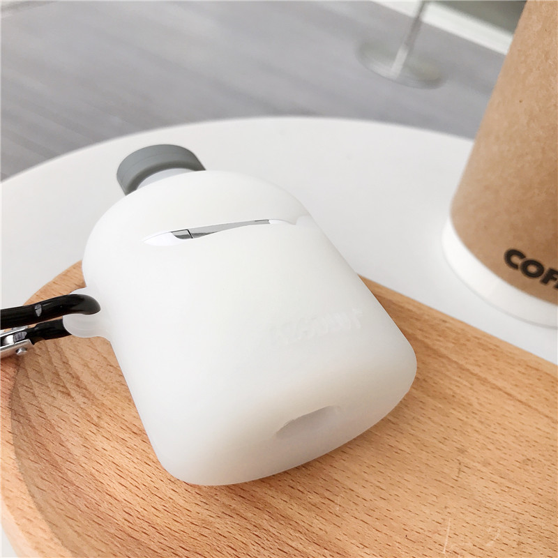 Vỏ Bảo Vệ Hộp Sạc Tai Nghe AirPods 1 / 2 / Pro / 3 Bằng Silicon Họa Tiết Vodka Độc Đáo