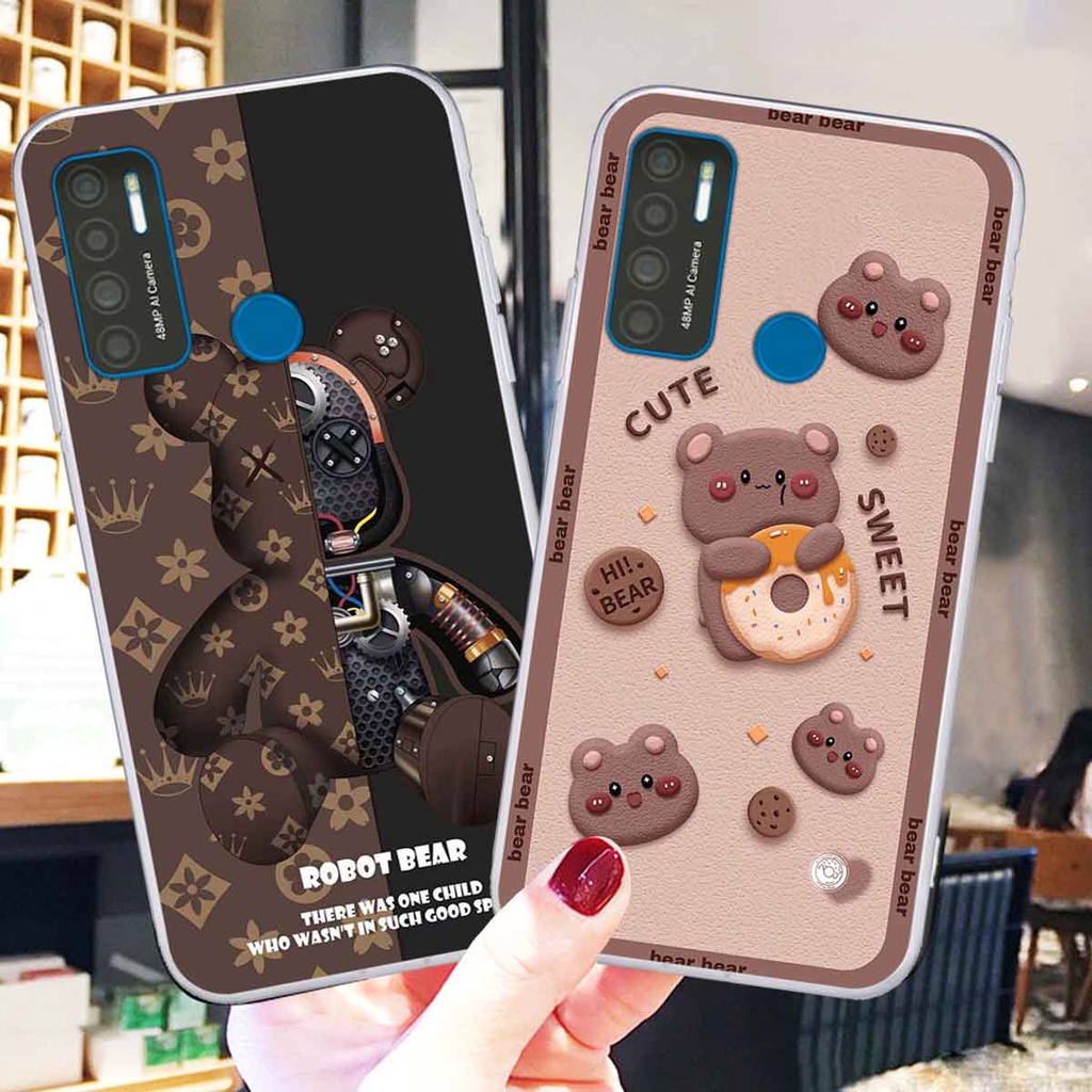 Ốp Vsmart Star 5 / Joy 4 / Live 4 bear brick, gấu đáng yêu, dễ thương