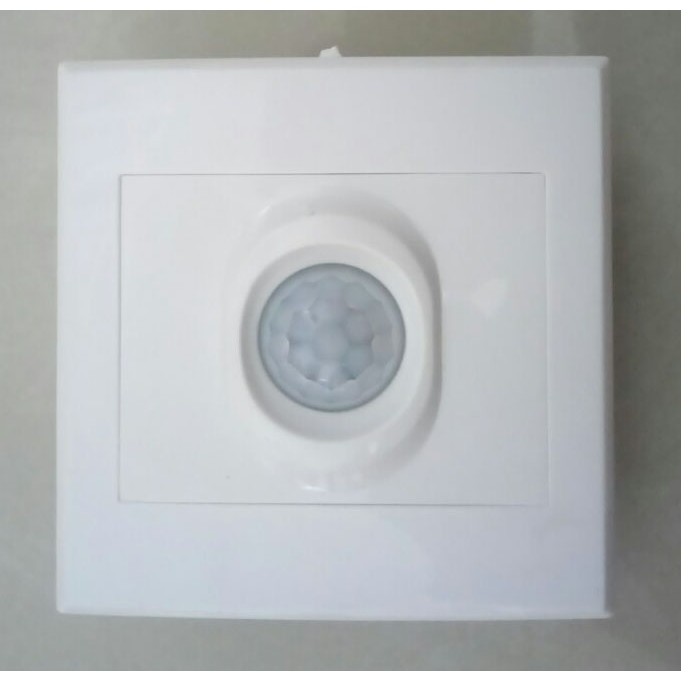 Cảm biến chuyển động gắn âm tường, âm trần tiếp điểm relay cách ly