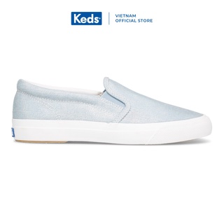Giày Keds Nữ - Anchor Slip Iridescent Denim Lt Blue - KD060025