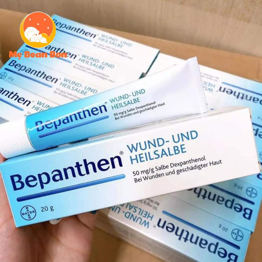 Kem Bôi hăm Bepanthen Wund-Und Heilsalbe 20g của Đức cho bé từ sơ sinh Giúp da tăng sức đề kháng chống lại hăm da