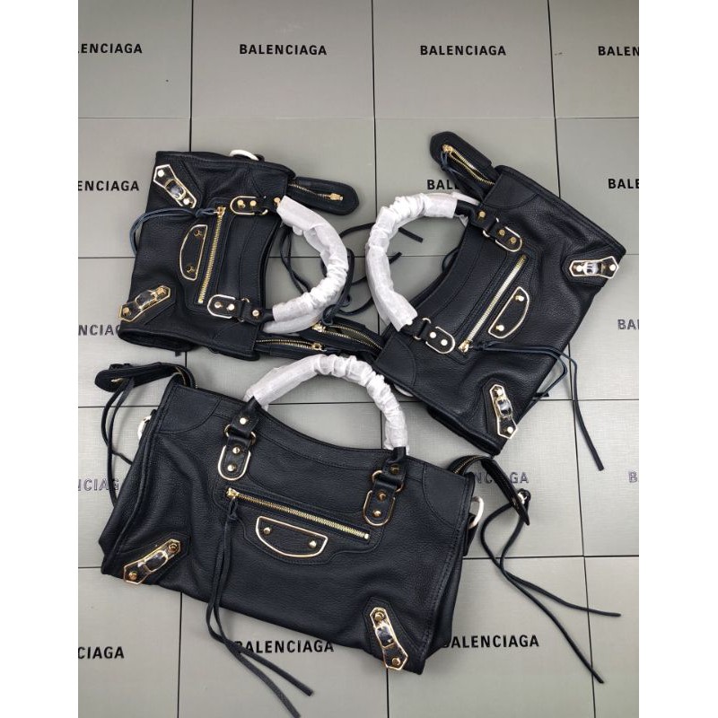 túi xách đeo chéo nữ da thật có ba size to/trung/nhỏ màu sắc mẫu mã đa dạng Balenciaga