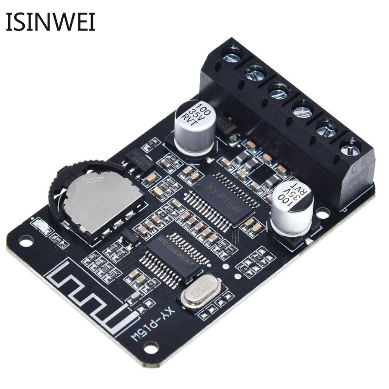 Mô Đun Khuếch Đại Âm Thanh Kỹ Thuật Số Bluetooth 10w/15w/20w 12v/24v Xy-P15W