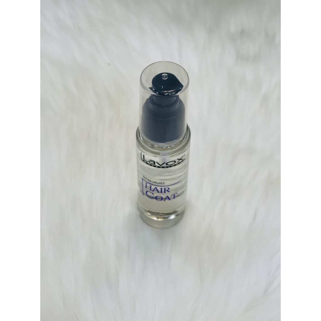 Tinh Dầu dưỡng bóng tóc Siêu mềm mượt thương hiệu chuyên nghiệp Lavox 80ml - Hair Coat