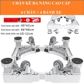 [INCU16APR] Chân Máy Giặt Cao Cấp Có Bánh Xe