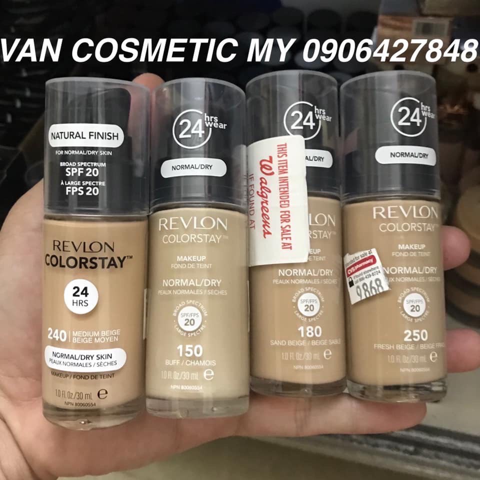 Kem nền Revlon Colorstay  –240-250