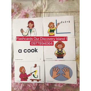 Flashcards  Tiếng Anh Our Discovery  Island Level 1