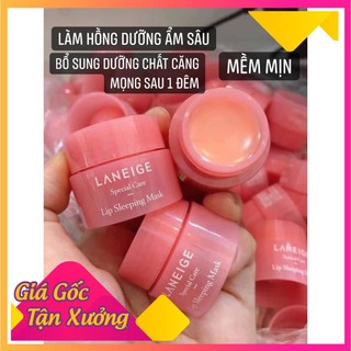 Mặt Nạ Ủ Môi Laneige Minisize màu hồng chính hãng