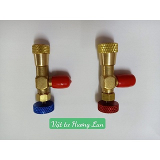 Van khoá gas chống bỏng HONGSEN HS-1221 HS-1222 gas R410A R22 R404A R407c- Mẫu Mới
