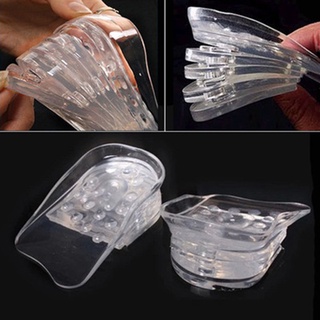 LÓT GIÀY TĂNG CHIỀU CAO SILICON 4CM FREE SIZE CHO NAM NỮ 5 LỚP TUỲ CHỈNH ĐỘ CAO, CHỐNG ĐAU CHÂN