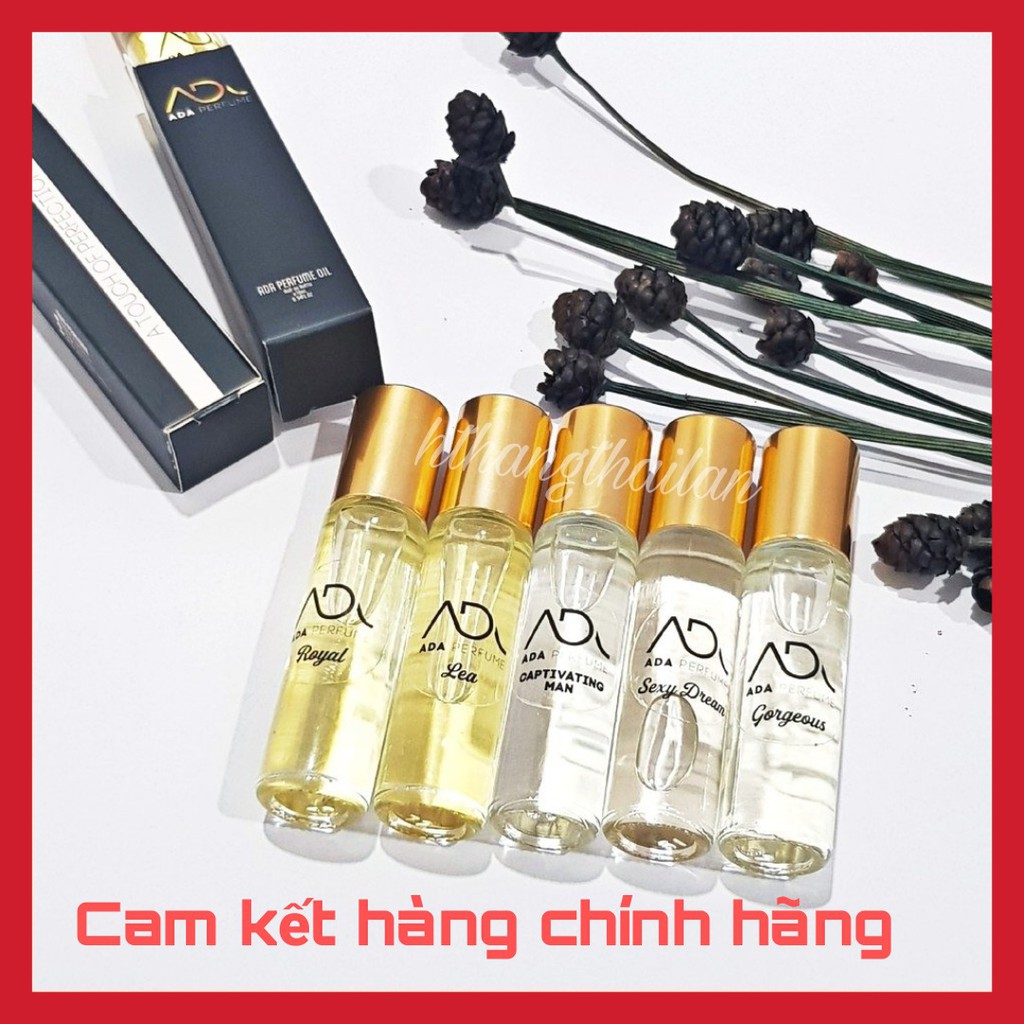 Tinh Dầu Nước Hoa ADA Thái Lan Hương Thơm Độc Quyền Lưu Hương 24 Tiếng