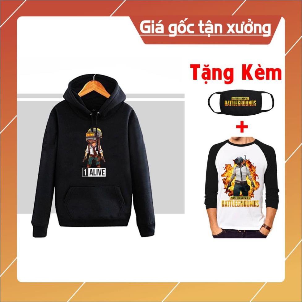 [SALE GIÁ GỐC] [ Siêu Rẻ ] Mẫu áo Hoodie PUBG ngầu lòi cực HOT khuyến mại khủng giá rẻ dẹp