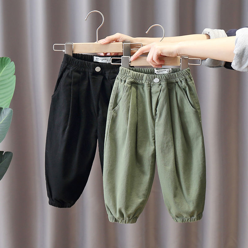 Quần Dài Lưng Thun Đáng Yêu Năng Động Cho Bé Trai