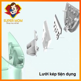 💥LUKBABY💥 Tông Đơ Cắt Tóc Cho Bé Tặng Kèm Full Phụ Kiện, Tông Đơ Đa Năng Siêu Êm, chống nước