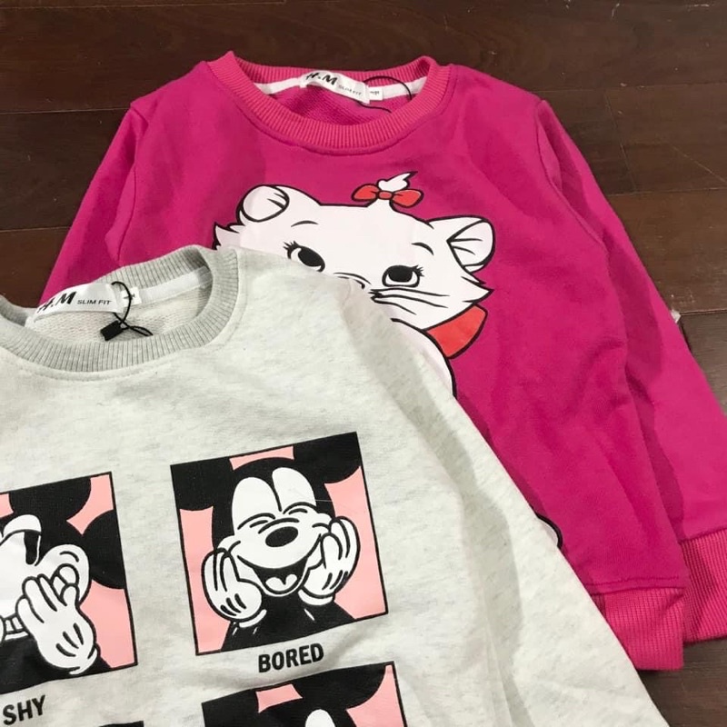 Bộ nỉ da cá bé gái