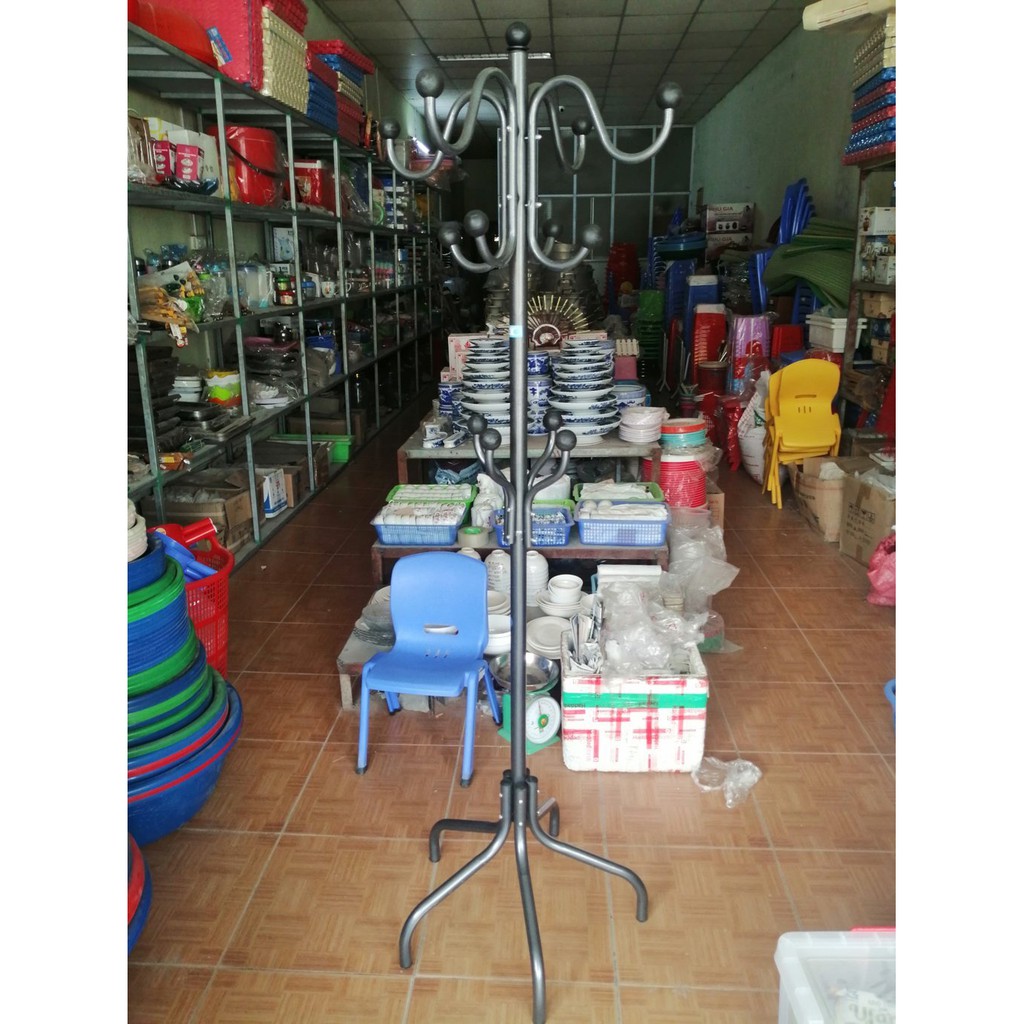 CÂY TREO QUẦN ÁO XUÂN HÒA MÓC TREO QUẦN ÁO 8 MÓC (HÀNG CHÍNH HÃNG - Nói không với hàng FAKE, kém chất lượng)
