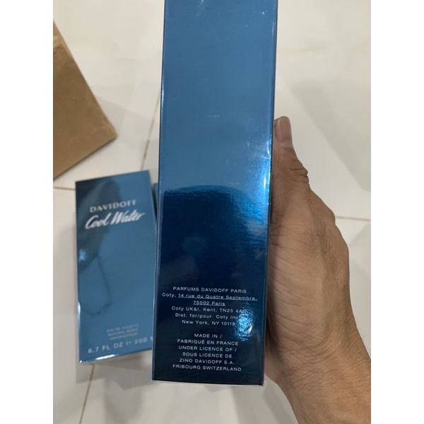 Nước hoa nam Davidoff Cool Water pour homme 200ml full seal
