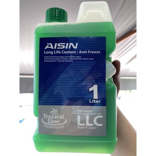 Nước Làm Mát Động Cơ/Nước Giải Nhiệt Màu Xanh Lá AISIN LCPM20A4LG 1L & 4L - Nhập Khẩu Chính Hãng