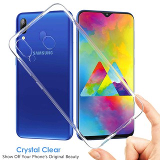 Ốp Lưng Samsung Galaxy M20 TPU Dẻo Suốt Vỏ silicon Samsung M20 M205 M 20 mềm Su Chống Trầy Chống ngã Case