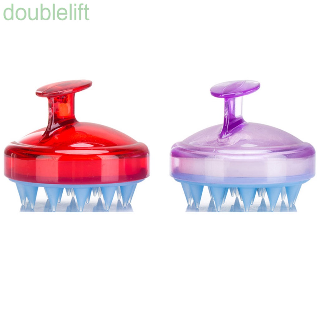 Bàn chải silicon mát xa da đầu thoải mái tiện lợi khi tắm