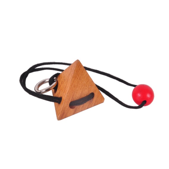 Đồ chơi trí tuệ_Thử thách trí não_The Funny Rope - Wooden Puzzle_Hack não &amp; Hàng hiếm_IQ Toys_Giải đố_Thông minh