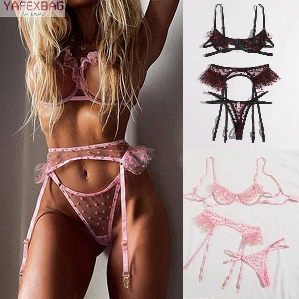 Bộ đồ lót phối ren thời trang quyến rũ cho nữ
 | BigBuy360 - bigbuy360.vn