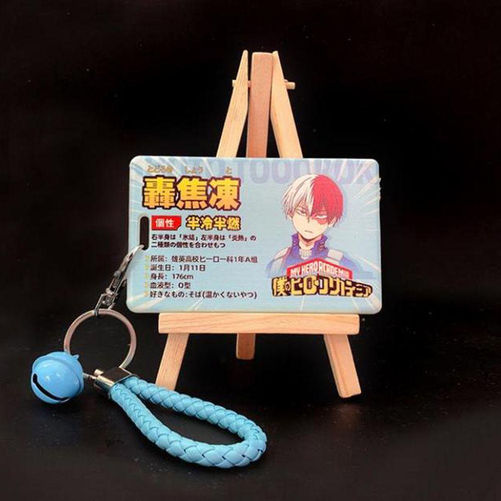DWAYNE Acrylic My Hero Academia Animation peripherals Bus Card Case Card ID Holder Credit Card Business Card Cover Bakugou Katsuki Student Card Todoroki Shouto Subway Card Midoriya Izuku