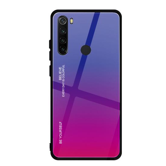 Ốp lưng mặt kính cầu vồng cho Xiaomi note 8 / note 8 pro