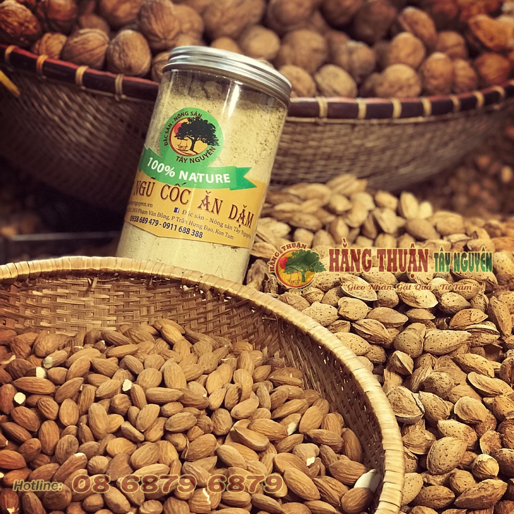 Bột Ngũ Cốc Ăn Dặm Cho Bé Hằng Thuận Tây Nguyên (500gram)