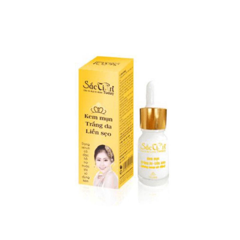 Kem mụn trắng da liền sẹo sắc tiên Today dạng serum 10ml