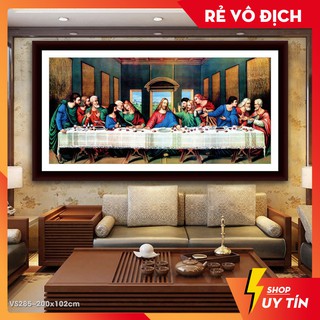[♥️HOT SALE♥️] Tranh đính đá venus Bữa tiệc ly cuối cùng VS285 kích thước 200x102cm