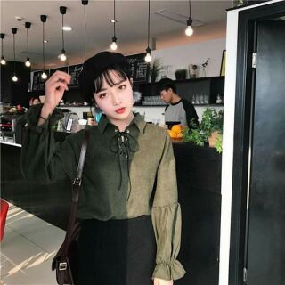 🎀 Áo sơ mi đan dây