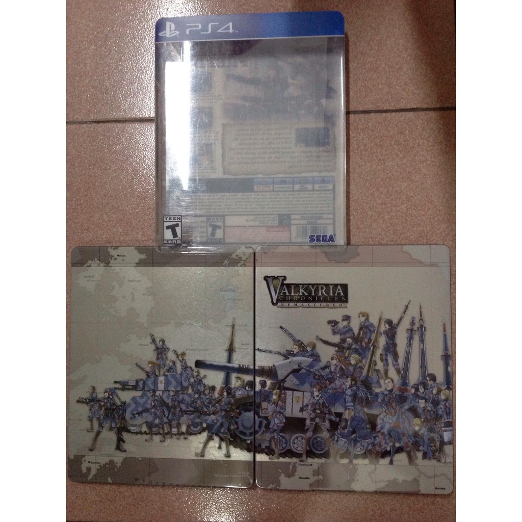 Steelbook Valkyria Chronicles Remastered Ps4