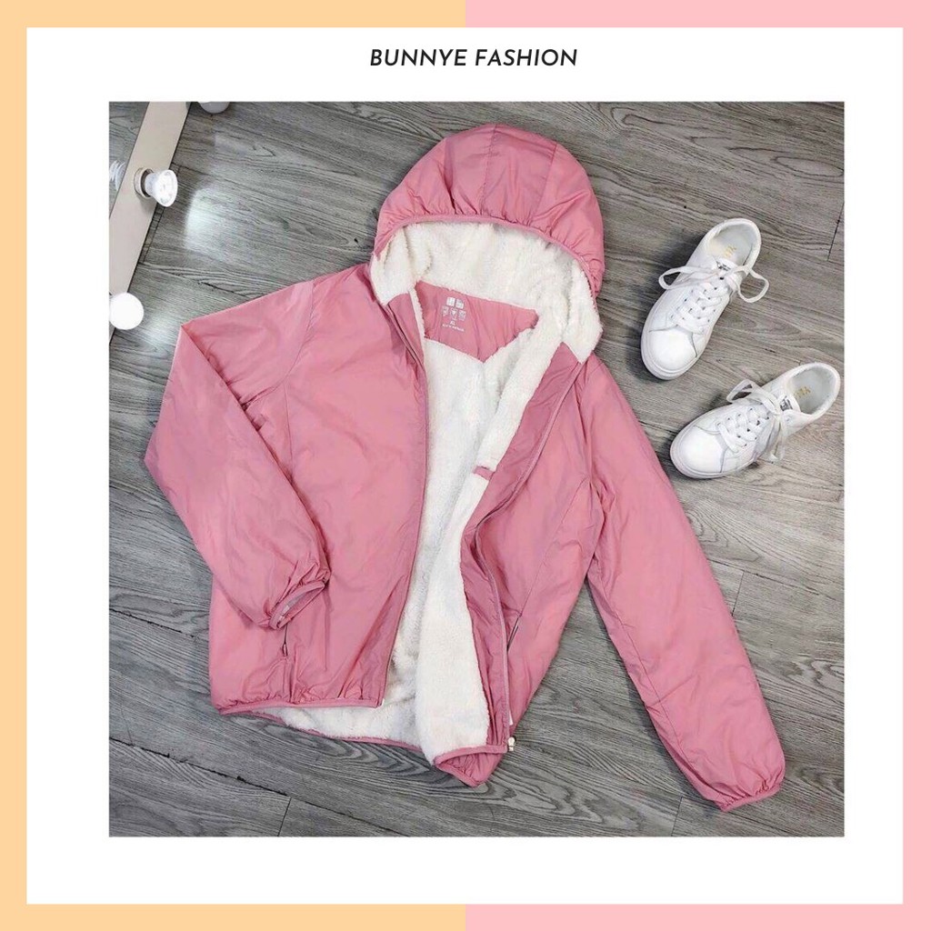 Áo Gió Nữ Lót Lông Cừu Siêu Phẩm Chống Nước Mùa Lạnh - Bunnye | BigBuy360 - bigbuy360.vn