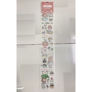 Sticker dài 1 tờ cute