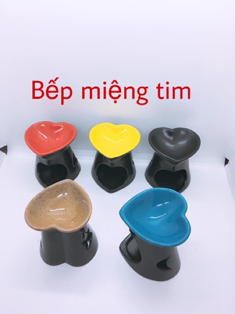 Bếp xông tinh dầu nến gốm Bát Tràng (chọn mẫu)