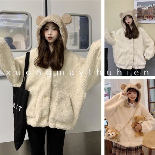 Áo khoác ngoài form rộng unisex phong cách trẻ trung xuongmaythuhien