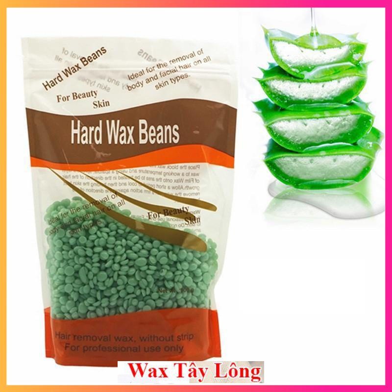 (Free que gỗ) Sáp wax lông nóng dạng hạt đậu Viên Hard Wax Beans 100g HWB6